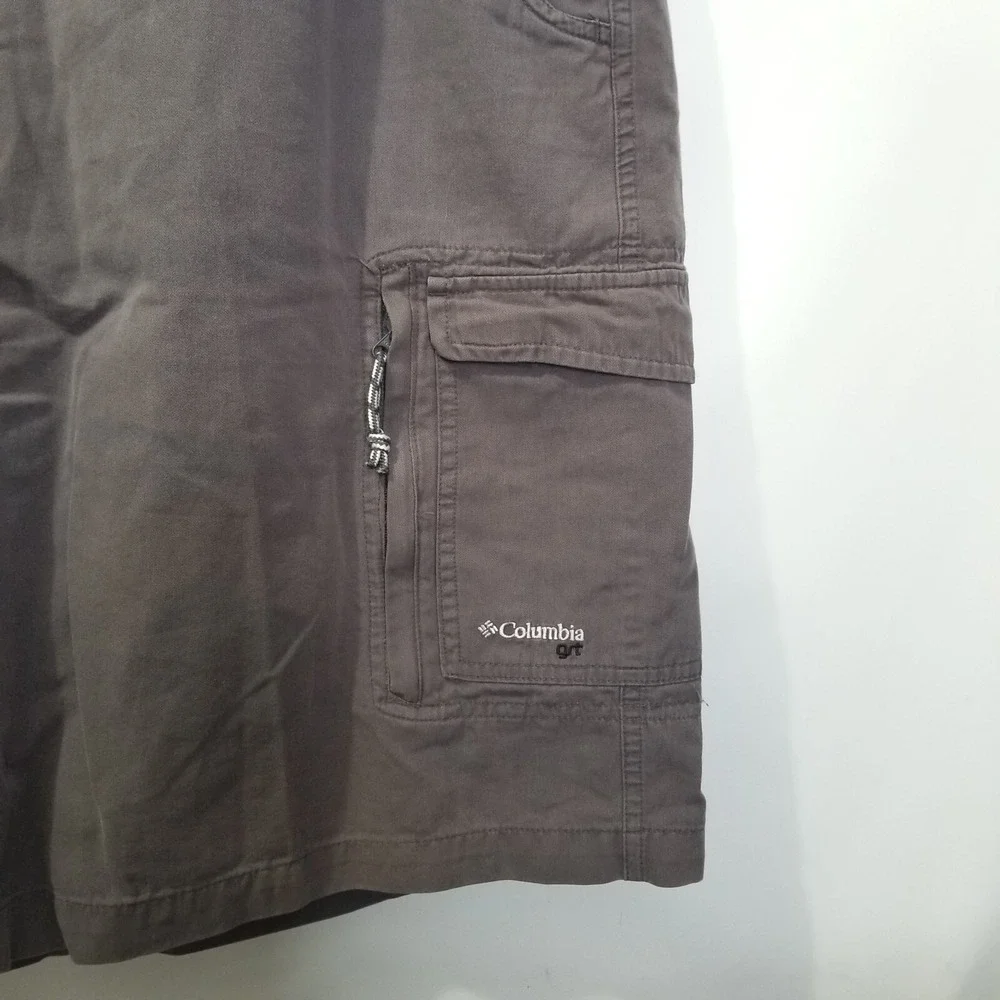 Columbia GRT Cargo Hiking‎ Shorts Mens XL Gray Outdoors Summer Casual Gorpcore